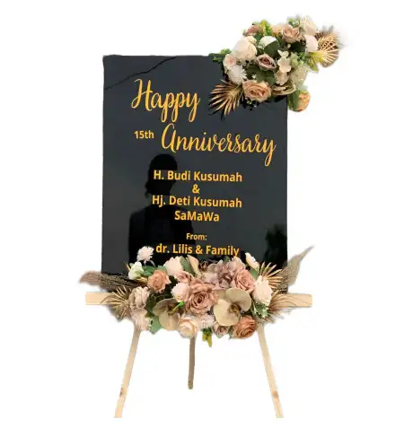 Papan Bunga Akrilik Embaloh Hulu