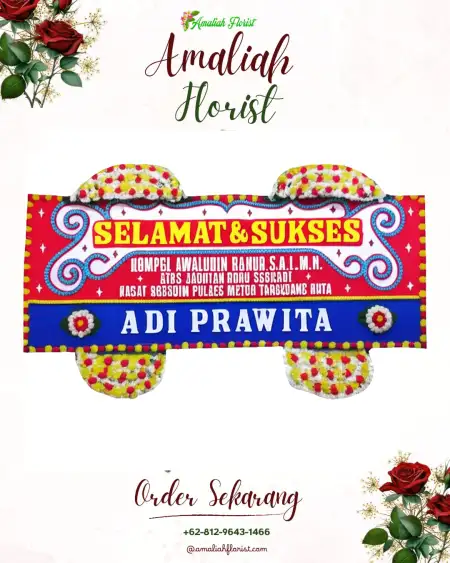 Papan Bunga Ucapan Selamat Embaloh Hulu